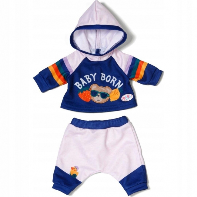 Baby born - Jogging Suit Navy 43cm
