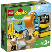 Lego Duplo: Ciężarówka i koparka gąsienicowa (10931)