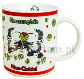 Kubek Sheep 550 `Na szczęście Mam Ciebie!`