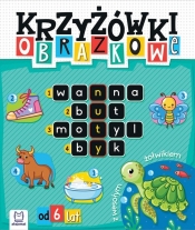 Krzyżówki obrazkowe z wesołym żółwikiem. Od 6 lat - Beata Karlik