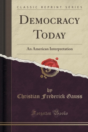 Democracy Today - Gauss Christian Frederick