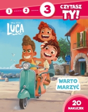 1, 2, 3, czytasz ty! Poziom 3. Luca. Warto marzyć. Disney Pixar - Elżbieta Lekan