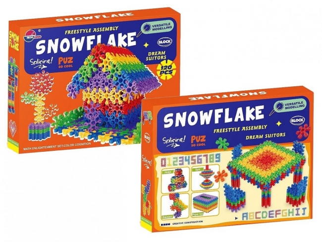 Klocki śnieżynki