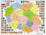  Układanka Mapa Polska polityczna 70 elementów