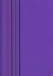 Zeszyt A4 Narcissus World of Colours w kratkę 80 kartek jasnofioletowy