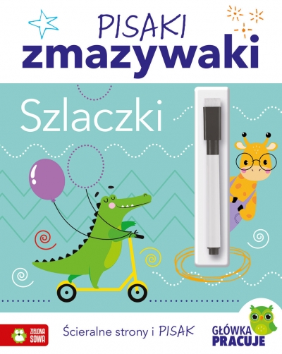 Pisaki zmazywaki. Szlaczki