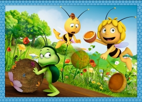 Puzzle 4w1: Przygody pszczółki Mai (34320)