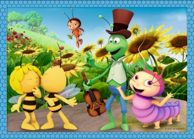 Puzzle 4w1: Przygody pszczółki Mai (34320)