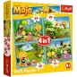 Puzzle 4w1: Przygody pszczółki Mai (34320)