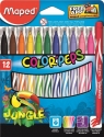 Flamastry Colorpeps jungle 12 sztuk