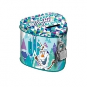 Skarbonka metalowa serce Frozen