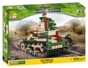 Cobi: Historical Collection. Vickers Mk. E Type B - brytyjski czołg lekki (2520)