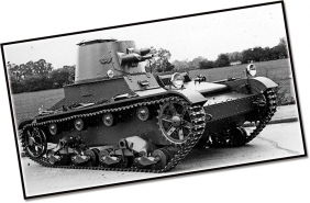 Cobi: Historical Collection. Vickers Mk. E Type B - brytyjski czołg lekki (2520)