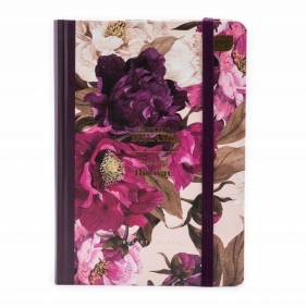 Organizer A5 Bullet Journal Interdruk Dark Flowers