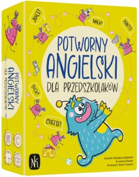 Potworny angielski dla przedszkolaków - Justyna Kesler, Klaudyna Gębacka