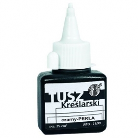 Tusz kreślarski Artea 35 ml , 8 szt. - czarny perła