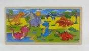 Układanka Puzzle - Dino 45x22x0,5cm