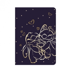 Zeszyt A5 32k.kratka Disney Gold Stitch wzór 2