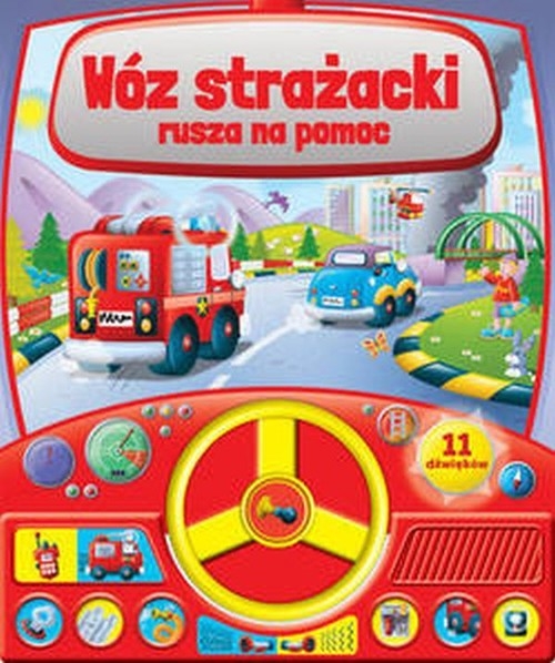 Wóz strażacki rusza na pomoc