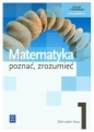 Matematyka. Poznać, zrozumieć. Zbiór zadań. Klasa 1. Zakres podstawowy. Liceum i technikum - Aleksandra Ciszkowska, Alina Przychoda, Zygmunt Łaszczyk