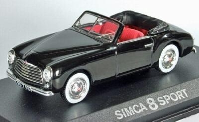 NOREV Simca 8 Sport Cabrio 1951 (black)