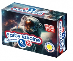 Farby szkolne - Kosmos, 6 kol x 20 ml