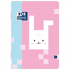 Zeszyt Oxford Zoo Blocks, A5/32K - linia podwójna kolorowa