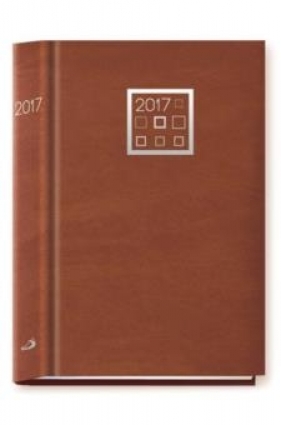 Terminarz 2017 - B6 brązowy
