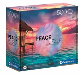 Clementoni, Puzzle 500: Peace Collection Living the Present
