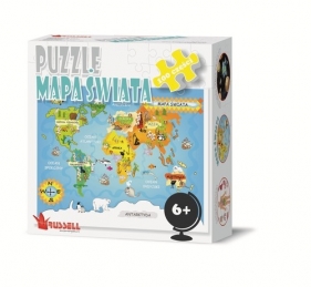 Puzzle 100: Mapa Świata