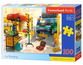 Puzzle 100 B-111206 Car Workshop