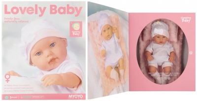 Lalka Bobas 33cm z akcesoriami
