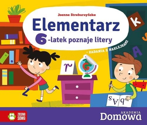Domowa Akademia Elementarz 6-latek poznaje litery