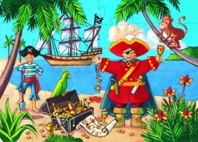 Puzzle postaciowe 36: Pirat (DJ07220)