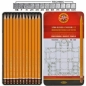 Ołówki techniczne I HB-10H 1502, 12 sztuk (27496)