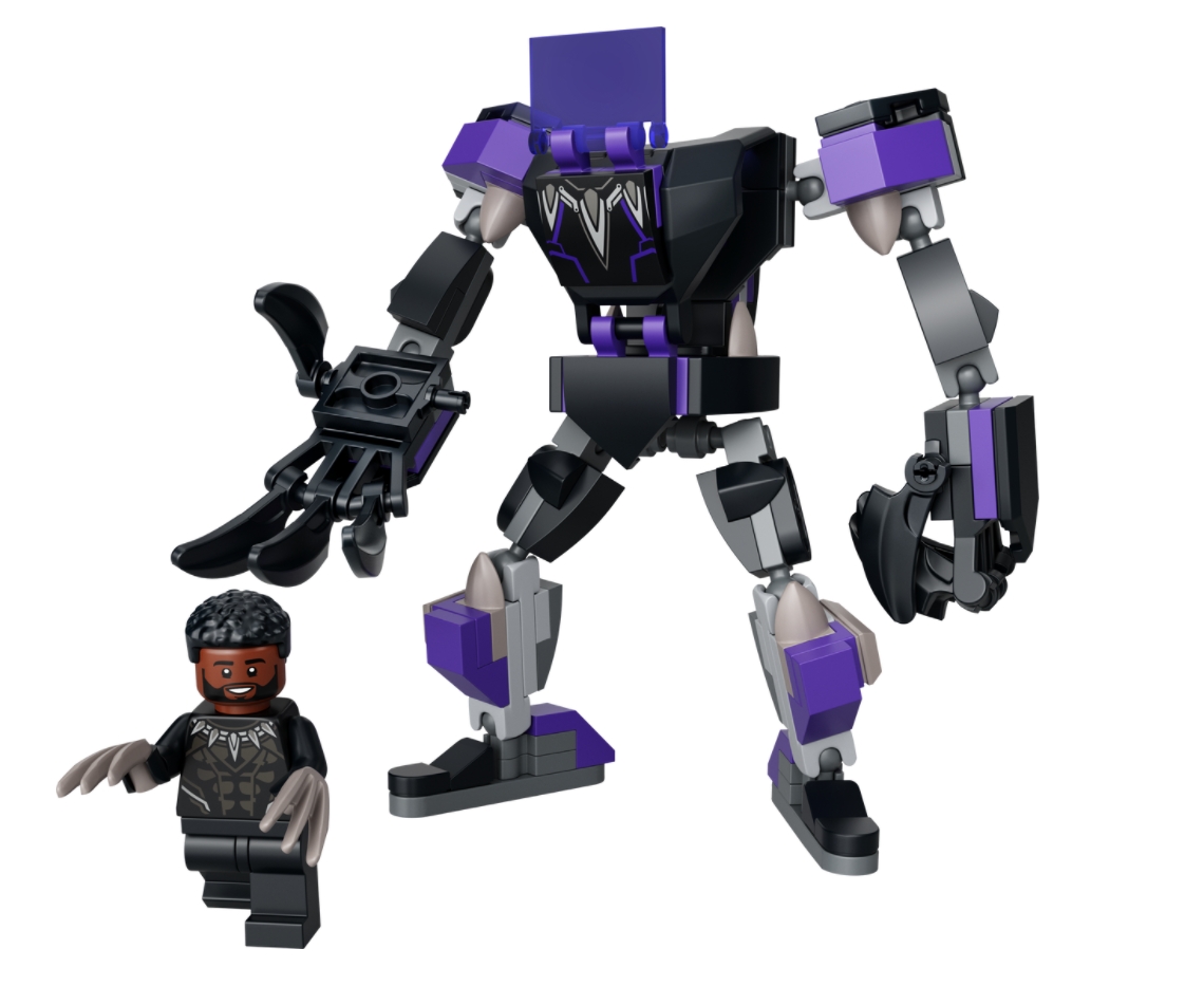 Lego Super Heroes: Avengers, Mechaniczna zbroja Czarnej Pantery (76204)