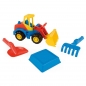 Tech Truck auta budowlane z akcesoriami do piasku (70420)