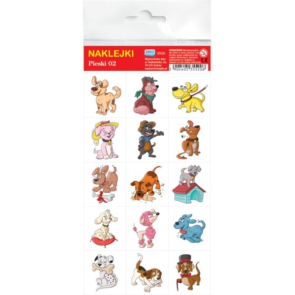 Naklejki. Pieski
