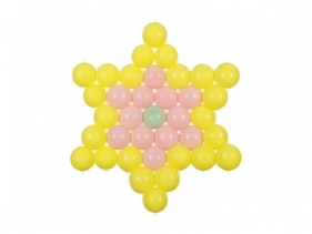 Siatka balonowa gwiazda 63x68cm