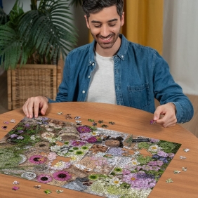 Ravensburger, Puzzle 1000: Piękne kwiaty (12000620)