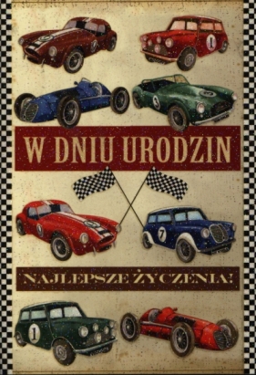 KARNET PP 1397 URODZINY AUTO BPZ-PASSION CARDS