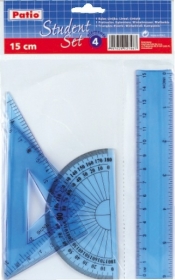 Zestaw geometryczny 4 elementy 15 cm (17206PTR)