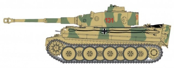 Tiger I s.Pz.Abt.504 131 Tunisia