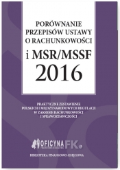 Porównanie przepisów ustawy o rachunkowości i MSR/MSSF 2016