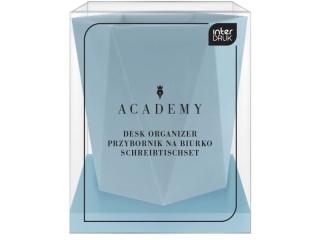 Przybornik na biurko Academy Niebieski
