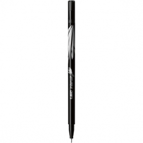Cienkopisy Bic Intensity Fine, 12 szt. - czarne (942069)
