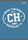 Zeszyt a5 60k krata laminowany chemia  ściąga college