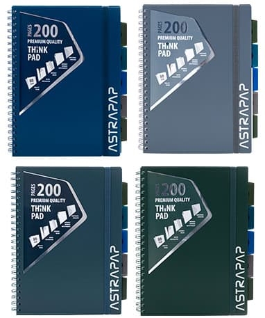 Kołozeszyt PP Astrapap Unisex Line A4, 1 szt