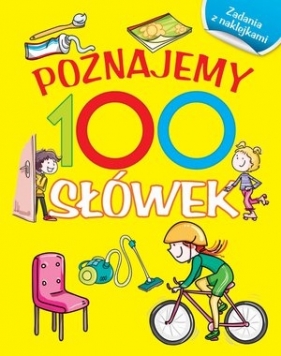 Poznajemy 100 słówek. Książka z naklejkami - Joanna Babula