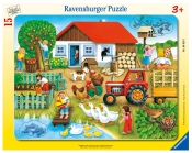Ravensburger, Puzzle ramkowe 15: Gospodarstwo domowe (6020)